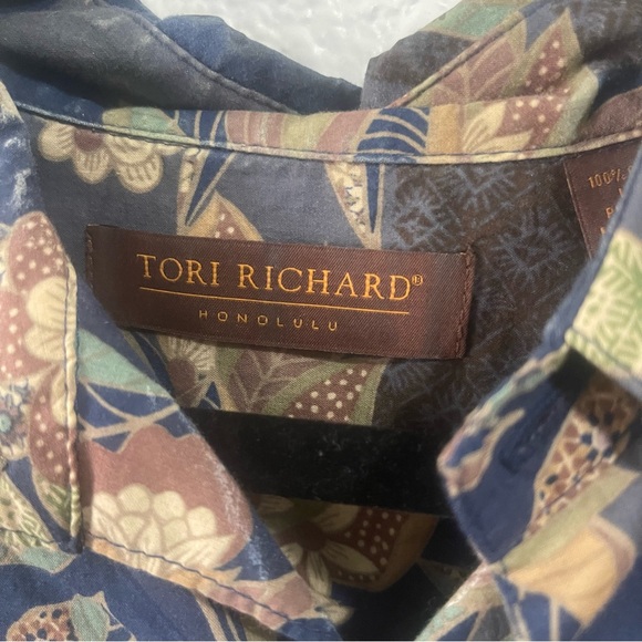 Vintage Tori Richard Hawaiian shirt Size L - Picture 3 of 5
